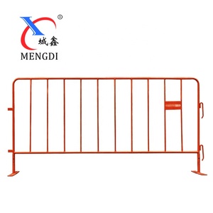 Hot Sale Galvanized Crowd Barrier White Red Green for Urban Congestion Control Situations Traffic Diversion - Product Image 1