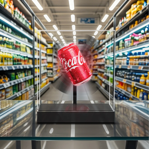 3D Máy tính để bàn Holographic Fan hiển thị nhỏ trong nhà 3D Hologram chiếu cầm tay 20cm <span class=keywords><strong>Ultra</strong></span> <span class=keywords><strong>HD</strong></span> Holographic Fan - Product Image 3