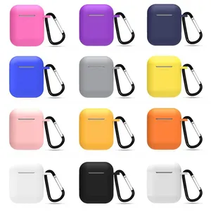 Funda de Silicona Resistente a Golpes <span class=keywords><strong>para</strong></span> Apple <span class=keywords><strong>AirPods</strong></span> 1 y 2 Generación, Cubierta Protectora con Ajuste Seguro y Agarre Antideslizante <span class=keywords><strong>para</strong></span> <span class=keywords><strong>AirPods</strong></span> Pro 3 - Product Image 6