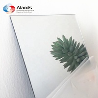 3mm 4x8 Rose Gold Black Silver Golden Grey Perspex Mirror Plastic Flim Double Sided Acrylic Mirror sheet