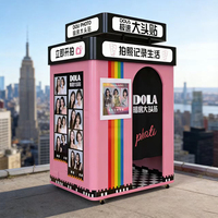 Photomaton tout-en-un avec imprimante, location automatique, personnalisable, à vendre, logiciel de distributeur automatique, coque numérique, photomaton
