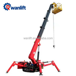 <span class=keywords><strong>Grue</strong></span> <span class=keywords><strong>mobile</strong></span> télescopique électrique Qingdao Wanlift pour camionnette, treuil à câble, 1,2-12 tonnes, télécommande - Product Image 4