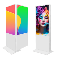 Écran LCD extérieur de 32, 43, 55, 76 pouces, kiosque publicitaire, signalisation numérique, totem animé pour magasin de détail, ascenseur, indice de protection IP55