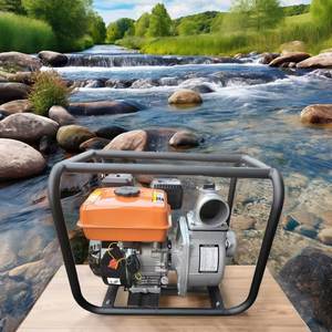 Bomba de Agua de Alta Presión de 2 Pulgadas, de Alta Calidad, para Uso Agrícola, a Gasolina - Product Image 2