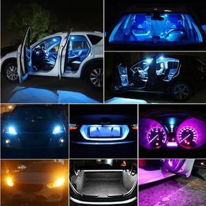Ampoules LED Canbus W5W T10 pour voiture et moto, 3030 10SMD, haute luminosité, feux de position latéraux, 194 168, feux de jour, 12V, bleu 6000k - Product Image 3