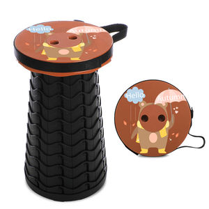 Portable Pliable PP En Plastique Côté Tabouret Télescopique Conception Européenne Moderne Hôpital Chambre Entrepôt Parc Villa Utilisation Pas Cher - Product Image 4