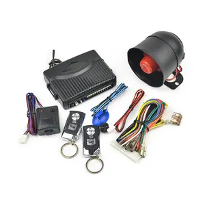 Sistema di kit spia di allarme per auto sensore di avvio universale lcd telecomando telecomando auto lock auto per il mercato della malesia