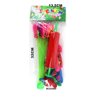 Ballons et bombes à eau magiques en PVC pour enfants avec entonnoir - Remplissage rapide, jouet d'extérieur pour enfants