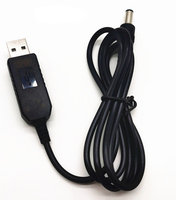 Câble de contrôleur USB 3.2 en PVC de 1 m 5V avec fils ouverts et variateur blanc froid pour bandes LED 3W/5W
