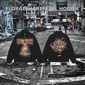 Sudadera con Capucha Personalizada de Algodón 100%, Estilo Urbano, Informal, con Estampado de Letras, Cuello Alto, Transpirable, Manga Larga, para Otoño e Invierno - Product Image 2