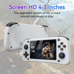 Consola de Juegos Portátil G28, Pantalla HD de 4.3 Pulgadas, Más de 3000 Juegos, 26 Emuladores, PSP, PS1, N64, MAME, Joysticks 3D Dobles, HDMI, Reproductor Retro - Product Image 5