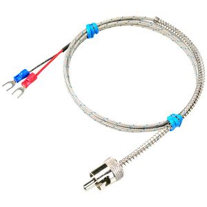 K-type snap-fit thermocouple <b>temperature</b> <b>probe</b> sensor for injection molding machines. - Product Image 1