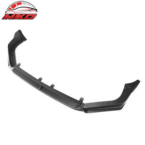 ลิ้นกันชนหน้าสำหรับ Honda Civic 2022-2024 รุ่นที่ 11 สไตล์ IKON สีดำด้าน พร้อมไฟ LED 3 ชิ้น ชุดแต่งคุณภาพสูง - Product Image 3