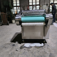 Elektrische Snijmachine voor Ciba Pinda-chips Rijstwafels Fruit 220V 750W Grootschalige Commerciële Groentesnijder