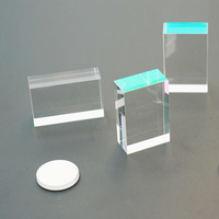Bloc de guidage de lumière pour instrument de beauté sur mesure, fabriqué en saphir/H-K9L/JGS1