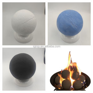 ファイヤーボウル暖炉アクセサリーの換気セラミックファイバー火の玉に使用 - Product Image 4