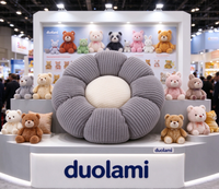 Coussin en peluche rond personnalisé en forme de fleur, doux et rembourré, pour la décoration de canapé, OEM ODM, coussin en peluche sur mesure