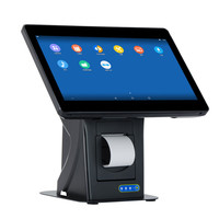 FJY-F4 14 pouces Touch Pos Machine de paiement Imprimante/scanner intégré Tout en un PC Caissier Machine Systèmes Pos