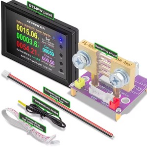 Dt24pw hiển thị kỹ thuật số DC cung cấp điện Vôn kế Ampe kế 240V/100A ~ 1000A 18650 lithium pin công suất <span class=keywords><strong>Detector</strong></span> Điện áp Tester - Product Image 1