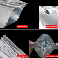 Emballages Alimentaires en Feuille d'Aluminium, Sacs Latéraux Argentés pour Chewing-gum, Gelée, Aliments en Conserve, Sachets Stérilisables – Solution Économique
