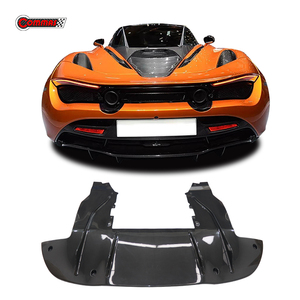 ดิฟฟิวเซอร์หลังคาร์บอนไฟเบอร์แบบแห้งสไตล์ OEM สำหรับ McLaren 720S คาร์บอน PrePreg แท้ สำหรับกันชนหลัง - Product Image 1