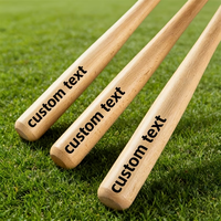 Personnalisation du texte, batte de baseball en bois gravée personnalisée, bois de hêtre naturel, adapté aux scènes sportives