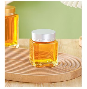 Moderno cuadrado transparente Mason Glass Jar Diseño de almacenamiento de alimentos de moda para uso en la cocina - Product Image 4