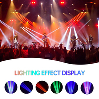 Vollfarbige RGBW Rotierende LED 5*80W Moving Beam Kopfleuchte mit Verfolgungseffekt für DJ Club Konzert Event Bühnenshow