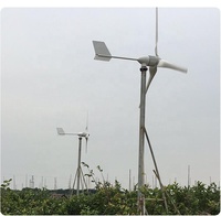 Certification CE Éolienne horizontale 1000W Générateur 1KW Moulin à vent avec pales en fibre de nylon pour usage domestique