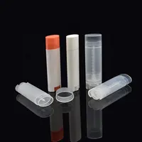 Leere lip balm container 4.5g kunststoff lip balm rohr für DIY balsam soild parfüm auf lager