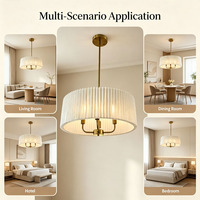 Luminaire suspendu en métal de style unique, rustique, avec base E26/E27, pour la maison, le salon, la salle à manger, lustre décoratif