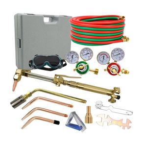 Kit de chalumeau oxyacétylène CFWELD, ensemble américain avec régulateur, manomètre et tuyau, pour soudage et découpe - Product Image 5