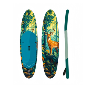 Planche de paddle souple 10'6 personnalisée avec logo, en fibre de verre et EPS, pour sports nautiques et surf pour adultes - Product Image 4