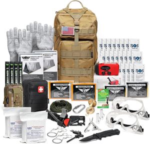 Kit de Supervivencia de Emergencia para Terremotos de 72 Horas para la Familia. Prepárate para Huracanes, Inundaciones y Tsunamis - Product Image 1