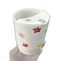 Monstera Travel Mug Tasse en céramique 12oz