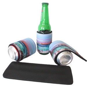 Wholesale Neoprene Beer <b>Bottle</b> and Drink Can Cooler Bags Slim Slap s with Custom Logo Sublimation for Cooling Cans - Product Image 2