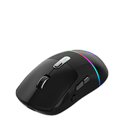 Tetikus nirkabel Laptop 9D, tetikus nirkabel vertikal ergonomis dengan lampu RGB, penjualan terbaik grosir