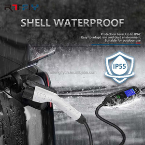 Chargeur EV portable de type 2 avec <span class=keywords><strong>prise</strong></span> australienne, câble de charge de 5 m, chargeur de <span class=keywords><strong>voiture</strong></span> électrique de 7 kW de type 2 pour usage domestique - Product Image 3