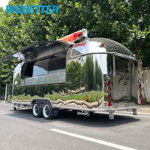 Webetter di động thức ăn nhanh Trailer đầy đủ trang bị thương mại phục vụ Trailer de Comida movil Ice Cream xe tải thực phẩm để bán - Product Image 5