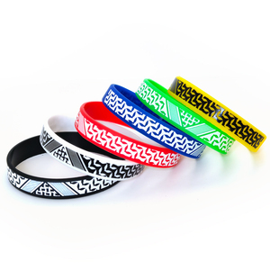 Personalized Design logo Festival Gifts Custom Silicone Wristband Party Festival Gift Promotion Rubber Bracelet