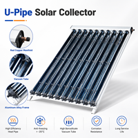 Collecteur solaire thermique à haute efficacité, anti-gel, tube sous vide en U