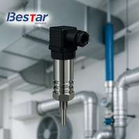 Sensor de Temperatura RTD Pt100/Pt1000 con Sonda 316 de Longitud Personalizada 4-20mA, Transmisor de Temperatura para Uso Médico y Alimentario