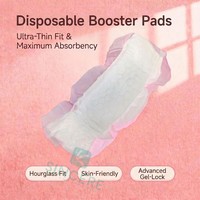 Nouvelle conception de coussinets absorbants jetables imprimés pour adultes, forme droite, avec protection anti-fuites et respirants