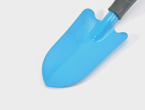 Forca <span class=keywords><strong>da</strong></span> Giardino Portatile, Pala Manuale con Manico in Plastica Verde Antiscivolo, Attrezzo per Dissodare il Terreno - Product Image 3