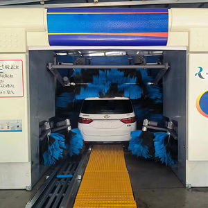 Machine de lavage de voiture tunnel électrique entièrement automatique en acier inoxydable à vente chaude avec nettoyage haute pression 2200W - Product Image 2