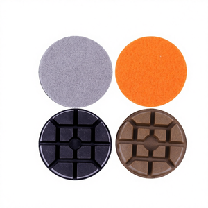 Kit Lucidatrice per Granito 4 Pollici Umido/Secco, Dischi Abrasivi Diamantati 50-3000 Grit per <span class=keywords><strong>Marmo</strong></span>, Quarzo, Pietra e Piastrelle - Product Image 5