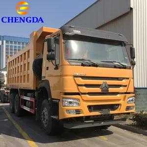 Sinotruck yeni 6x4 10 tekerlek lastiği Howo damperli kamyon 30t RHD Howo dizel madencilik DAMPERLİ KAMYON kullanılır