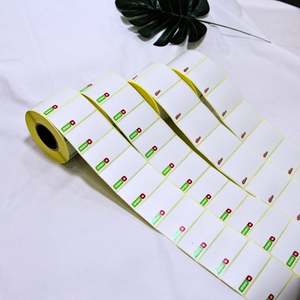 Étiquettes en papier thermique autocollantes de haute qualité, impression personnalisée, étiquettes de prix pour supermarchés, étiquettes pour balances électroniques - Product Image 1