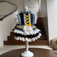 Robe douce et délicate pour chiens et chats, livraison rapide, idéale pour les séances photo, tenue de week-end, style Lolita.