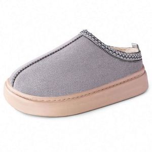Botas de Nieve Clásicas de Invierno para Mujer de Alta Calidad, Parte Superior de PU, Forro de Microfibra, Media Caña, Estampadas, Entresuela de TPR, Suela de TPR, para Interiores - Product Image 3